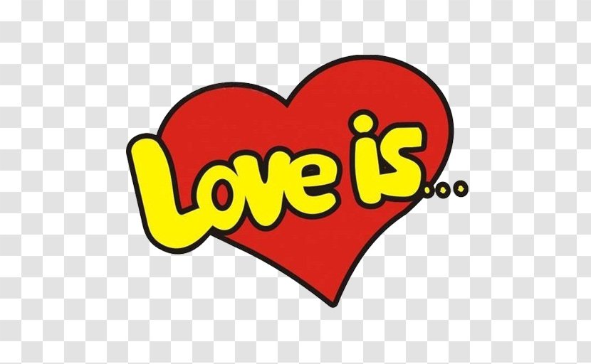 Love Is... Clip Art Logo Brand - Cartoon - Is Transparent PNG