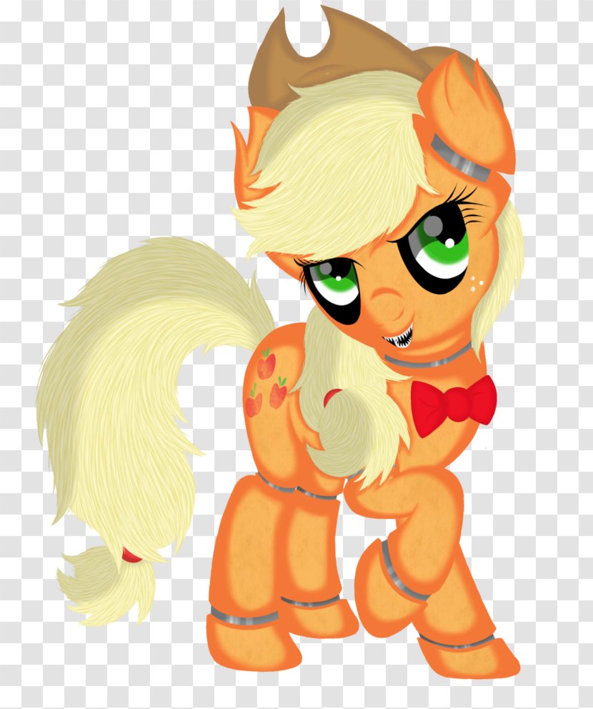 Pony Applejack Five Nights At Freddy's 4 Pinkie Pie Apple Bloom - Silhouette - Heart Transparent PNG