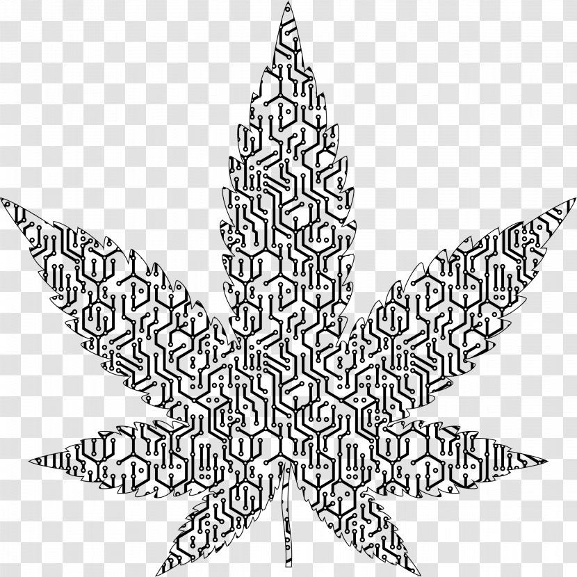 Medical Cannabis Clip Art - Plant - Pot Leaf Transparent PNG