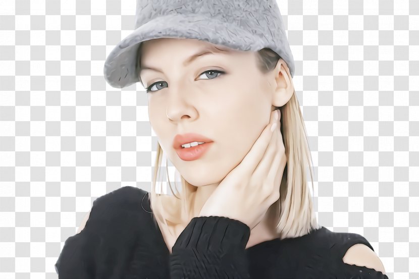 Face Clothing Skin Head Neck - Beanie Cap Transparent PNG