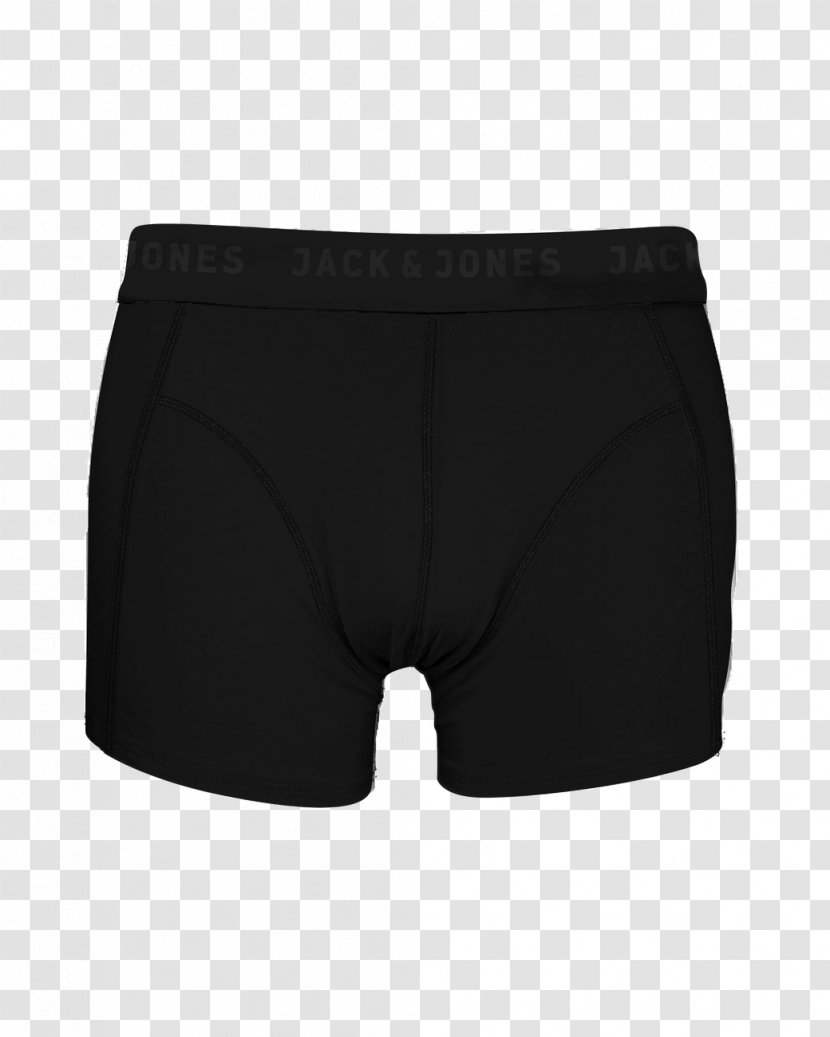 Swim Briefs Boxer Shorts Pants - Cartoon - Black Bell Bottom Jeans Transparent PNG
