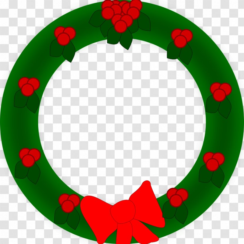 Christmas Wreath Clip Art - Tree - Festive Cliparts Transparent PNG
