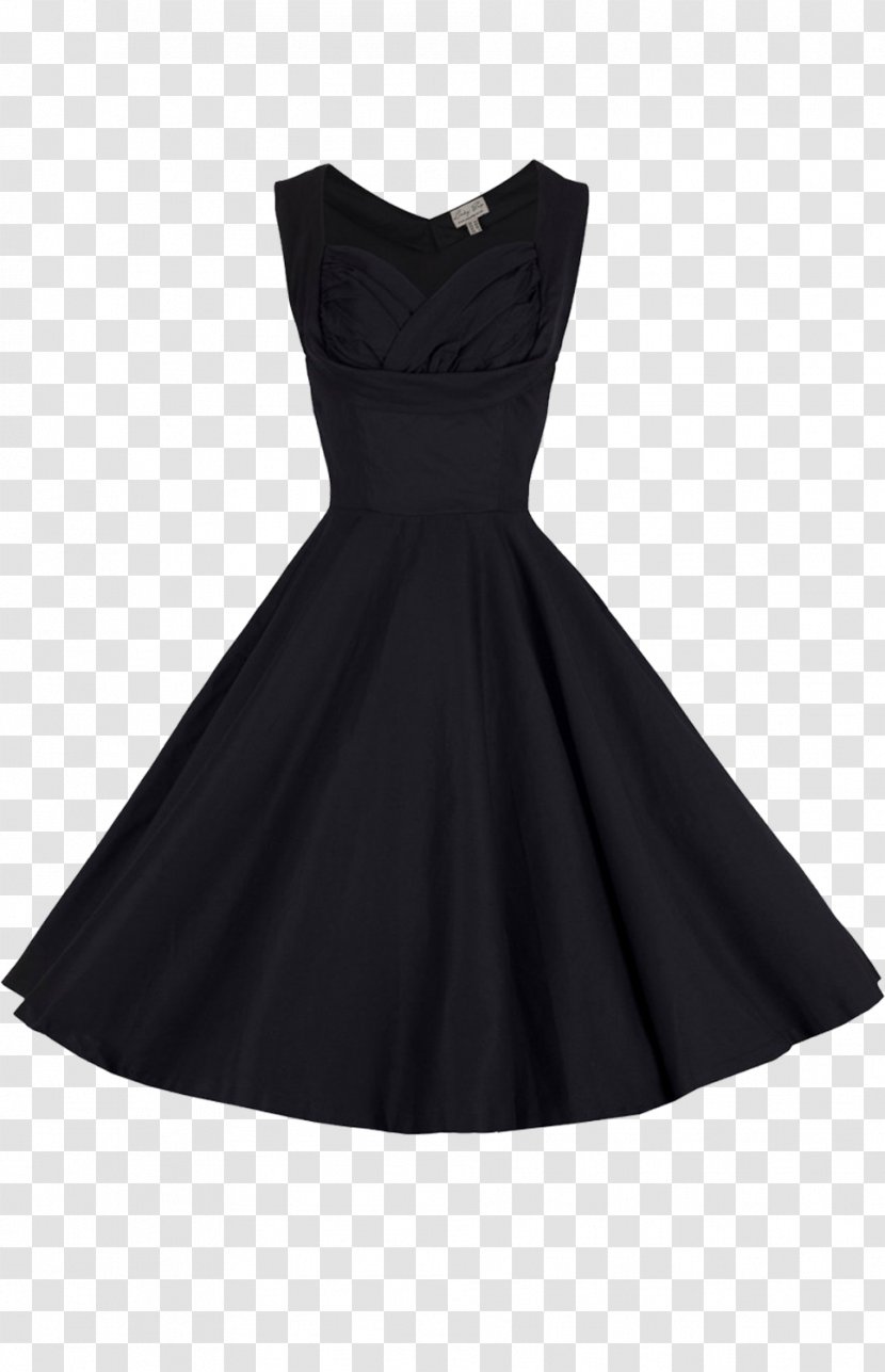 Little Black Dress Vintage Clothing Fashion - Formal Wear - Light Blue Transparent PNG