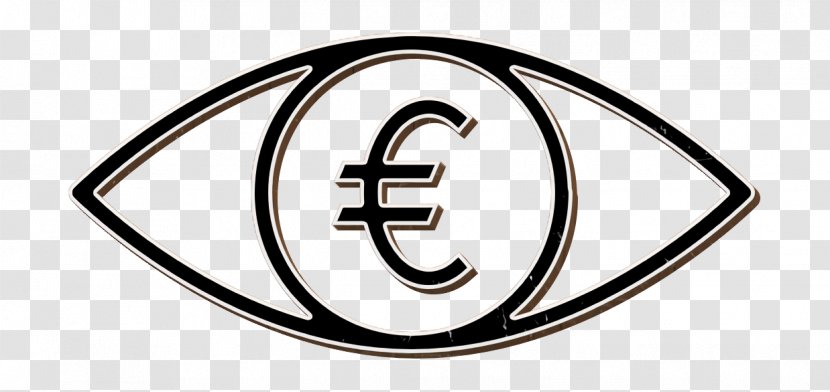 Currency Icon Euro Eye - Logo Emblem Transparent PNG