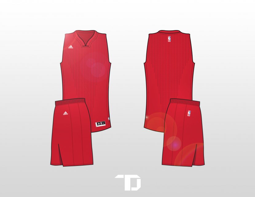 Denver Nuggets Basketball Uniform Template Jersey - Red Transparent PNG