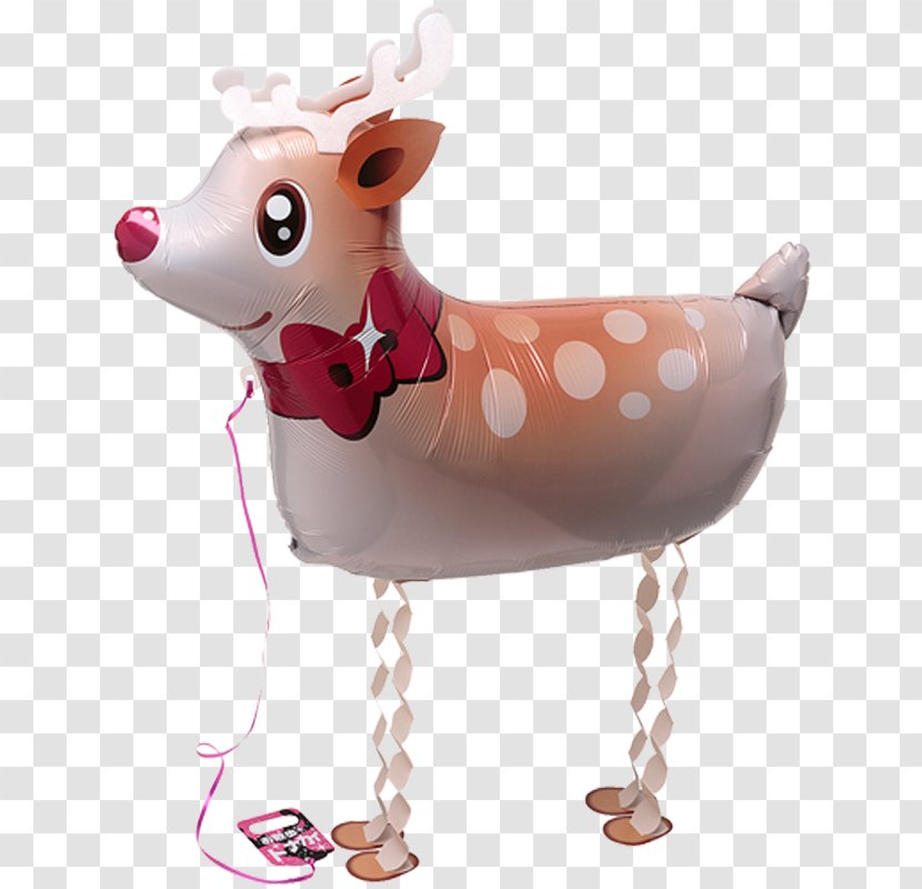 Reindeer Balloon スマイルズバルーン Italian Greyhound - Animal Transparent PNG