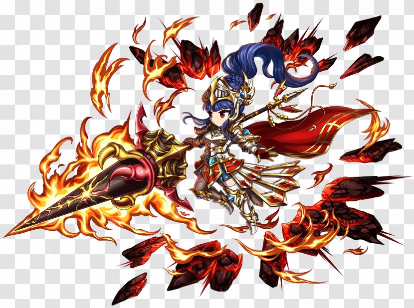 Brave Frontier Role-playing Game Knight Wiki - Decapoda - Natsu Transparent PNG