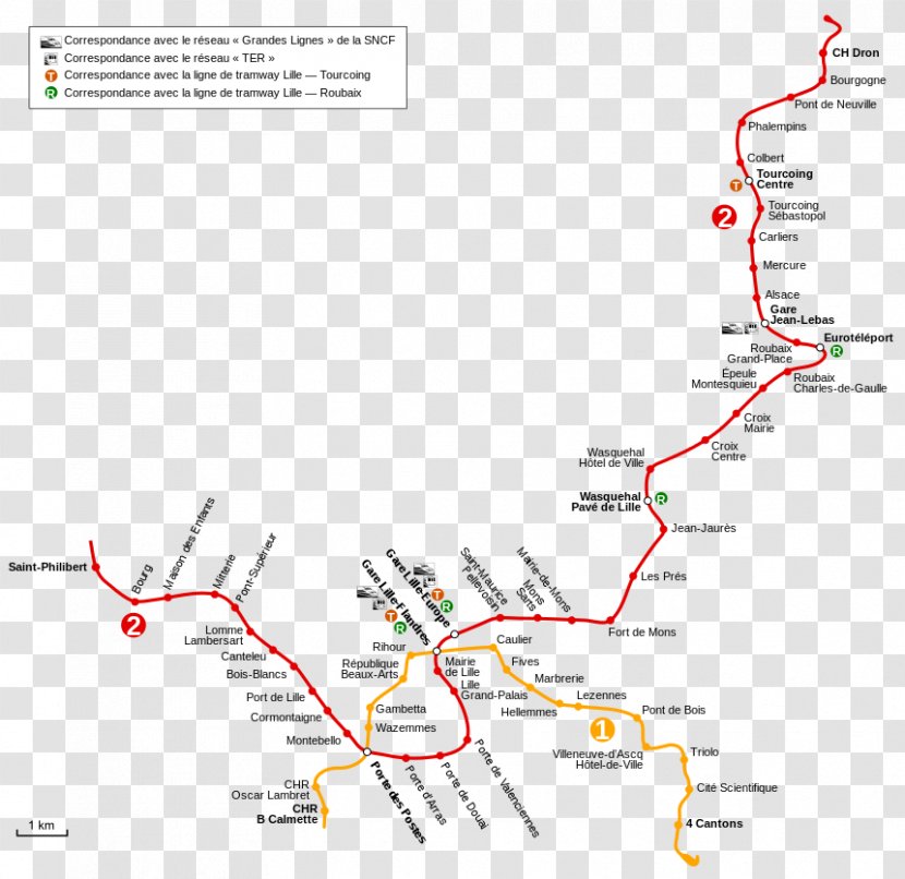 Lille Metro Rapid Transit Train Rail Transport - Text Transparent PNG