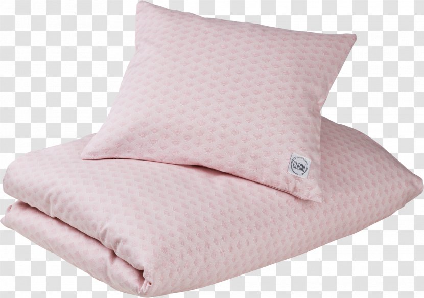 Throw Pillows Bedding Duvet Pink - Bed Sheet - Pillow Transparent PNG
