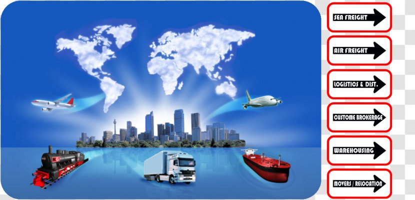 Freight Forwarding Agency Transport Logistics Cargo Export - Mode Of - Logistic Transparent PNG