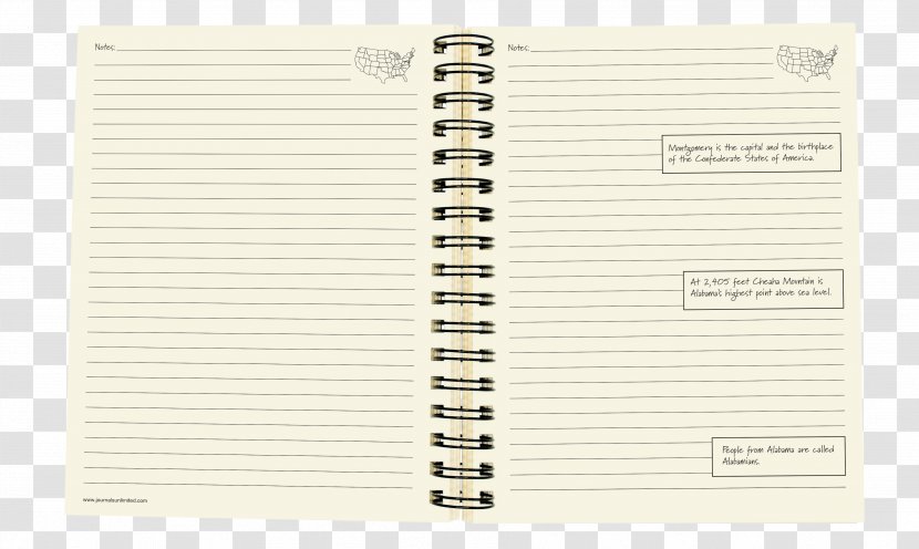 Adventure, My Road Trip Journal Paper Notebook Christmas (Color) Spiral - Publishing Transparent PNG