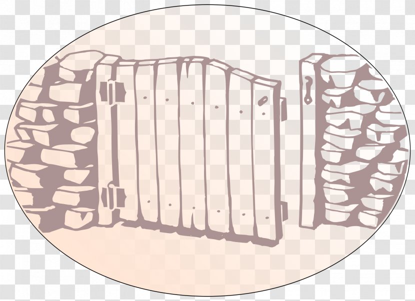Drawing Gate Clip Art - Door Transparent PNG