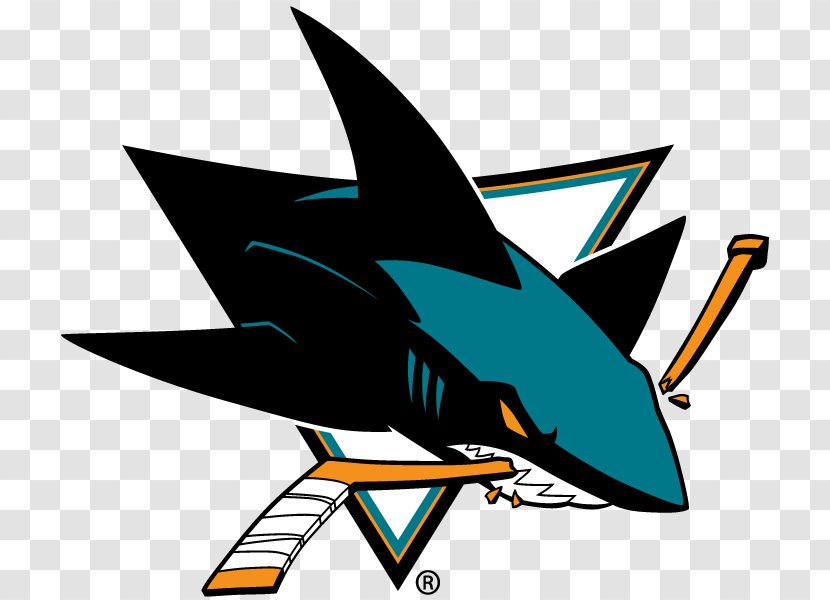 San Jose Sharks National Hockey League Barracuda Los Angeles Kings Ice - Propeller - Shark Fan Art Transparent PNG