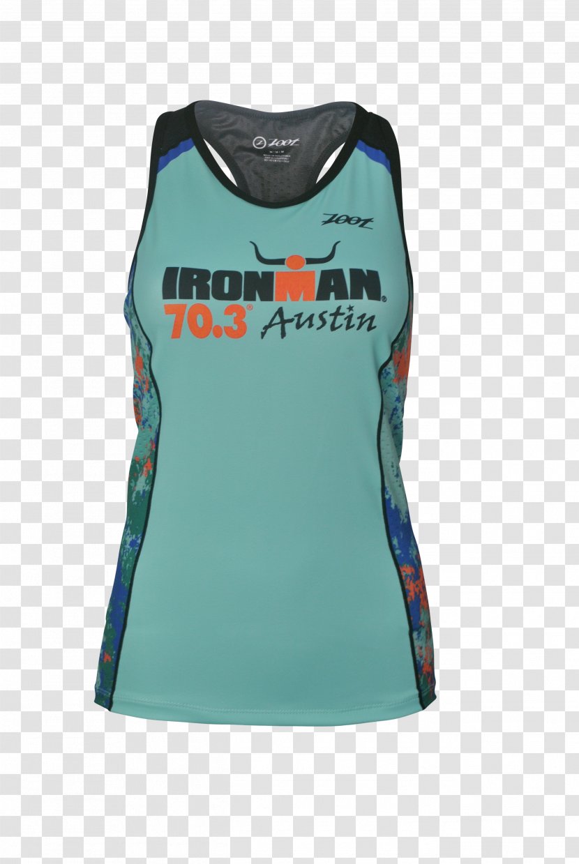 Gilets T-shirt Ironman 70.3 Sleeveless Shirt Transparent PNG