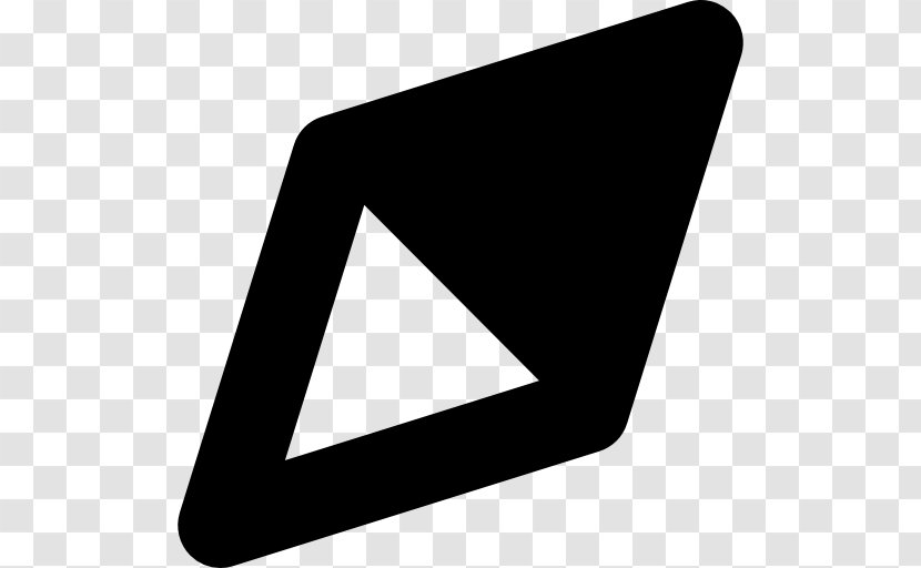 Rhombus Triangle Shape Symbol - Polygon Transparent PNG