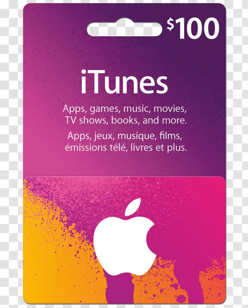 Gift Card ITunes Store Apple - Cartoon Transparent PNG