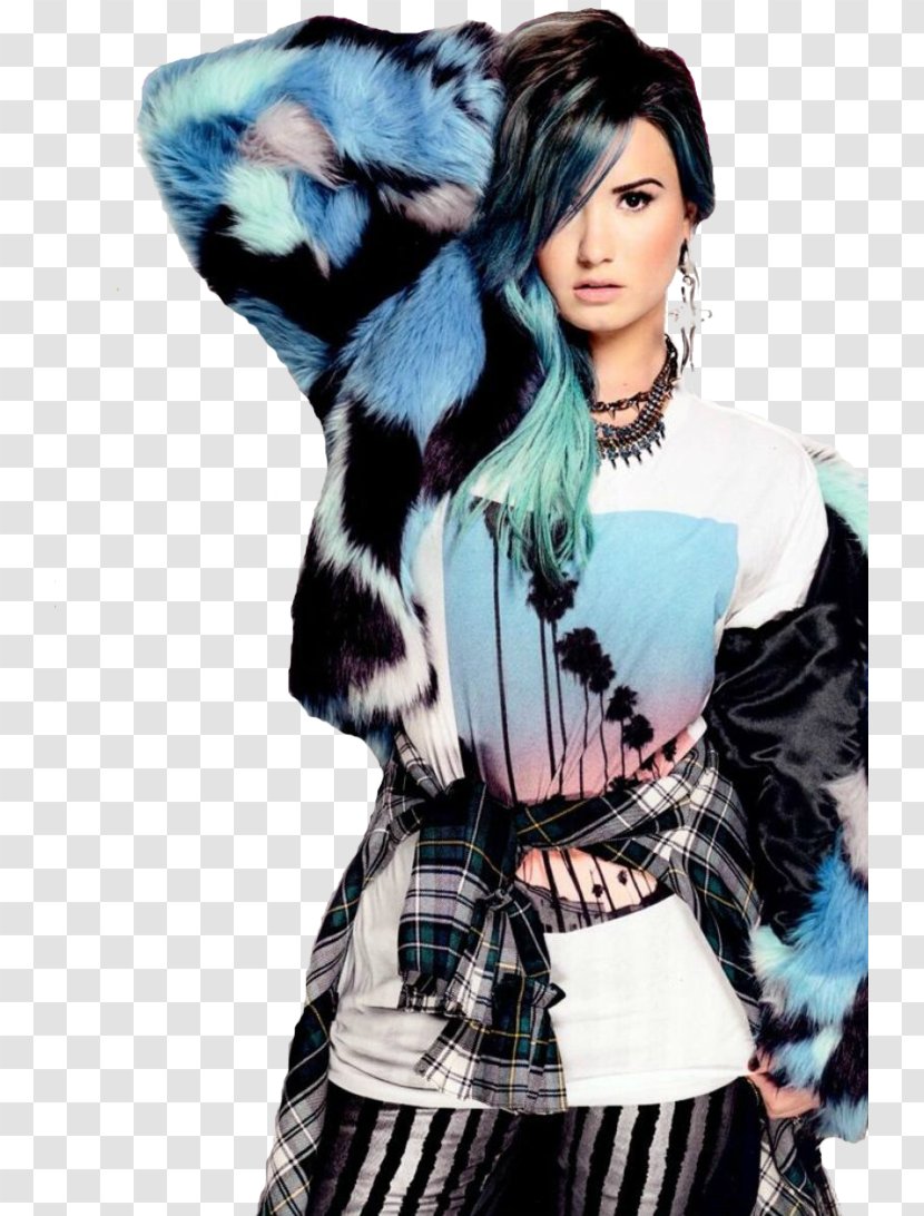 Demi Lovato Magazine Nylon The X Factor (U.S.) Celebrity - Flower - Transparent Background Transparent PNG