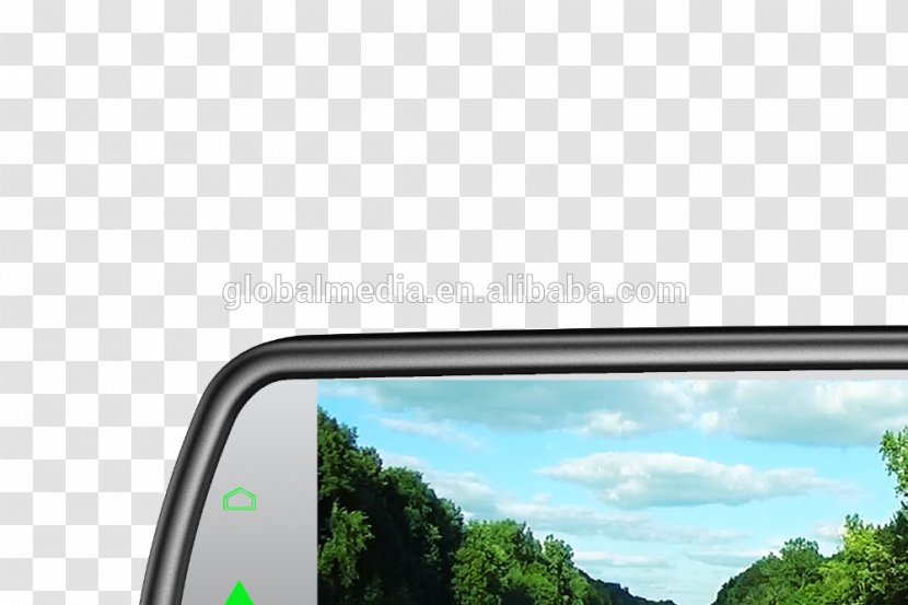 Smartphone Car Rear-view Mirror - Gadget - Rearview Transparent PNG