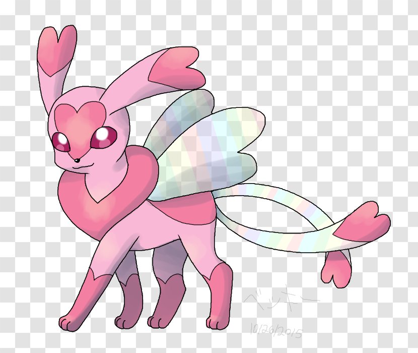 Rabbit Pokémon Eevee Sableye Mew - Watercolor Transparent PNG