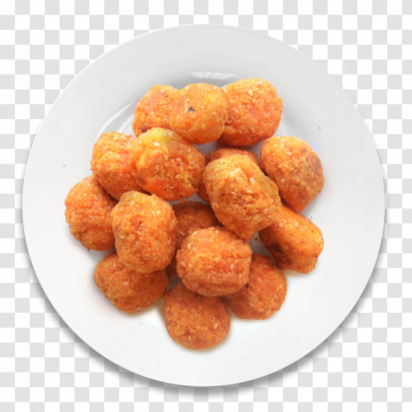Chicken Nugget Pakora Food Balls Meatball - Arancini - Cheese Stick Transparent PNG