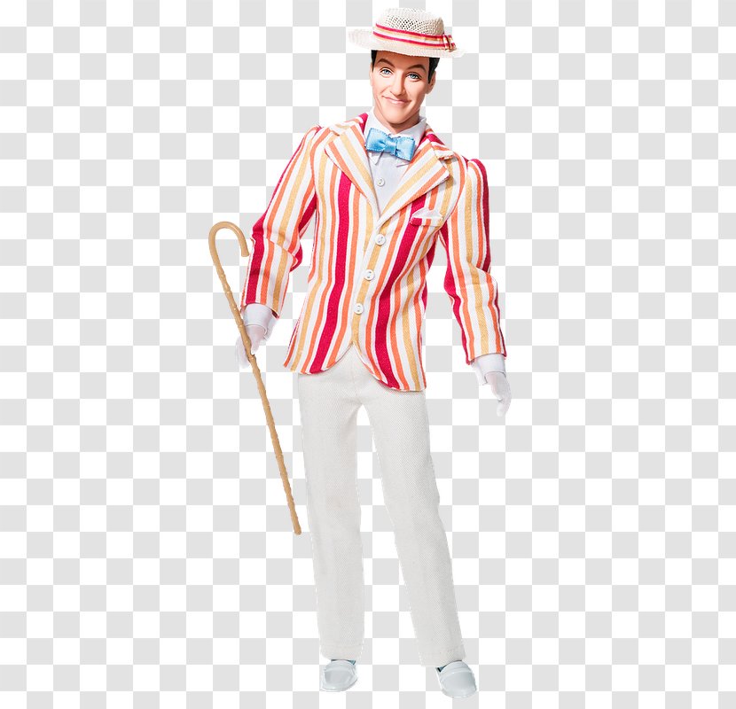 Mary Poppins Bert Doll Jane Banks Barbie Transparent PNG