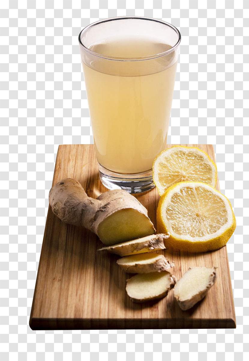 Juice Ginger Tea Beer Lemonade - Lemon - Beverage Transparent PNG