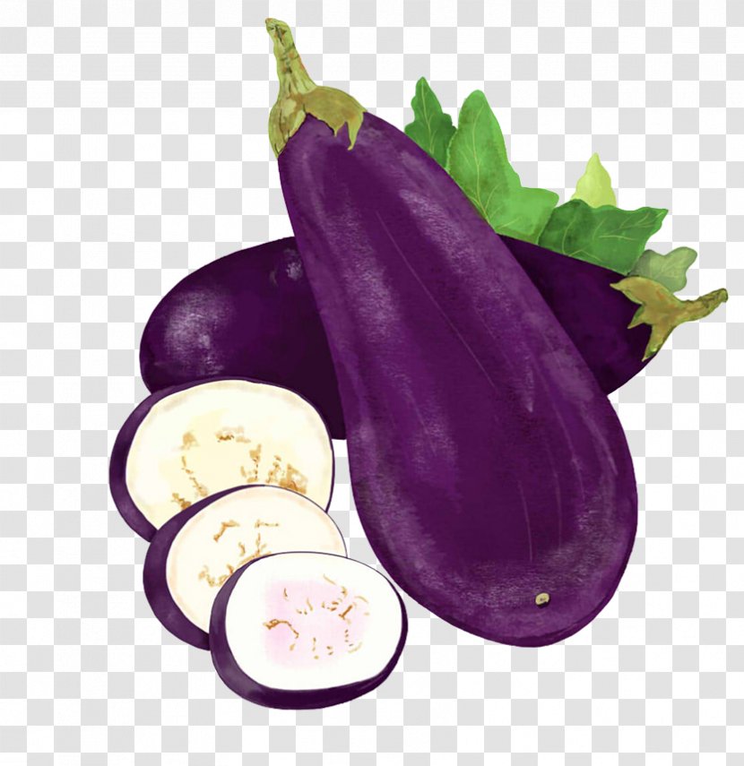 Yunnan Eggplant Dietary Supplement Northern And Southern China Congee - Nutrition - Hand-painted Transparent PNG
