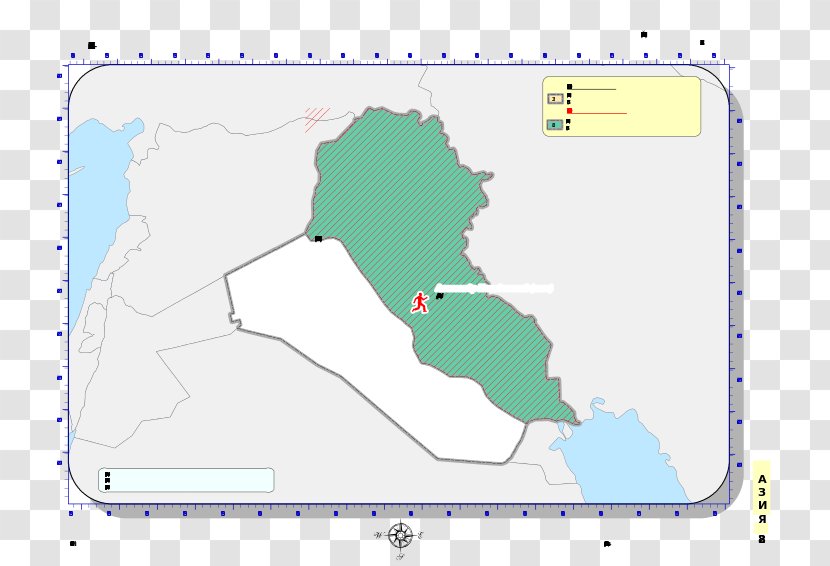Map Baghdad Point - Water Resources Transparent PNG