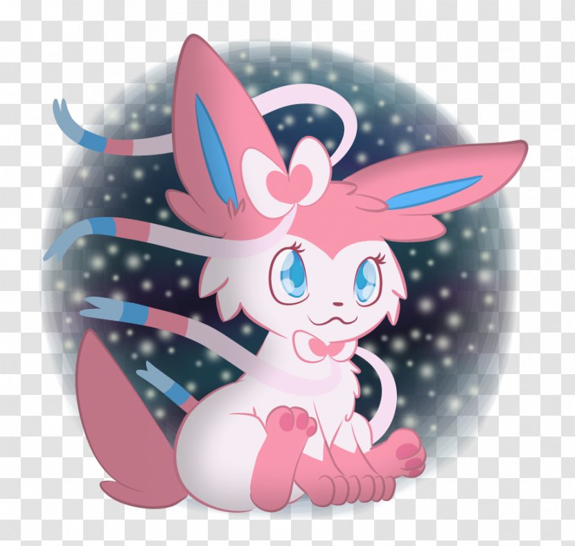 Easter Bunny Hare Rabbit Desktop Wallpaper - Starry Night Transparent PNG