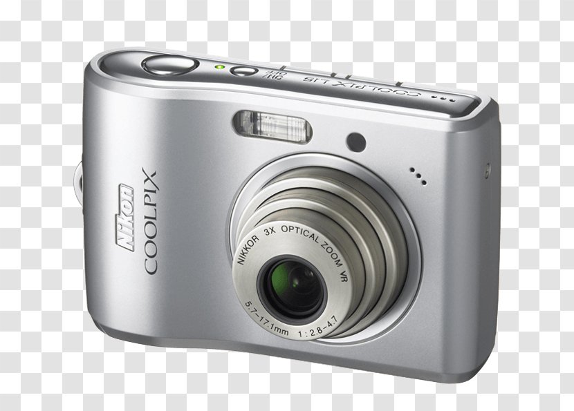 Nikon Coolpix L15 Camera Fujifilm Zoom Lens - Digital Transparent PNG