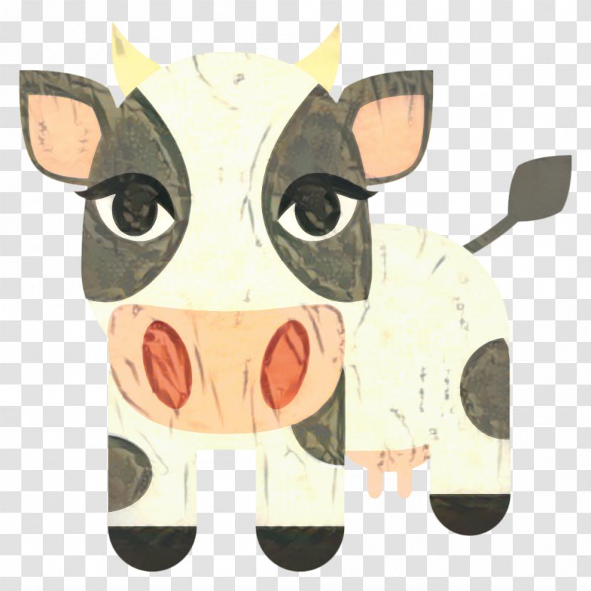 Cow Emoji - Giraffe - Livestock Fawn Transparent PNG