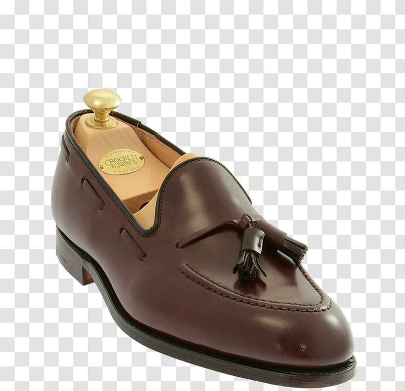 Slip-on Shoe Crockett & Jones Calf Harrods - Footwear - Burgundy Transparent PNG
