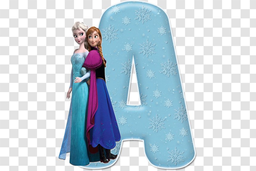Elsa Anna Olaf Kristoff Disney's Frozen - Alphabet Transparent PNG