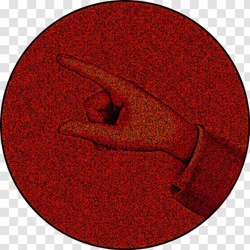 Red Maroon Brown Carmine Circle - Tableware - Symbol Transparent PNG