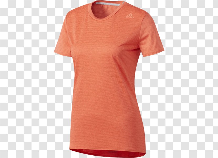 T-shirt Hoodie Adidas Clothing Top - Orange Transparent PNG