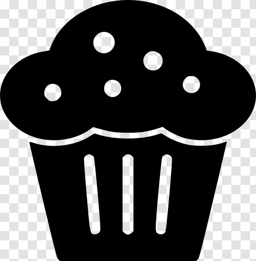 Royalty-free Muffin Bakery Clip Art - Black And White - Icon Transparent PNG