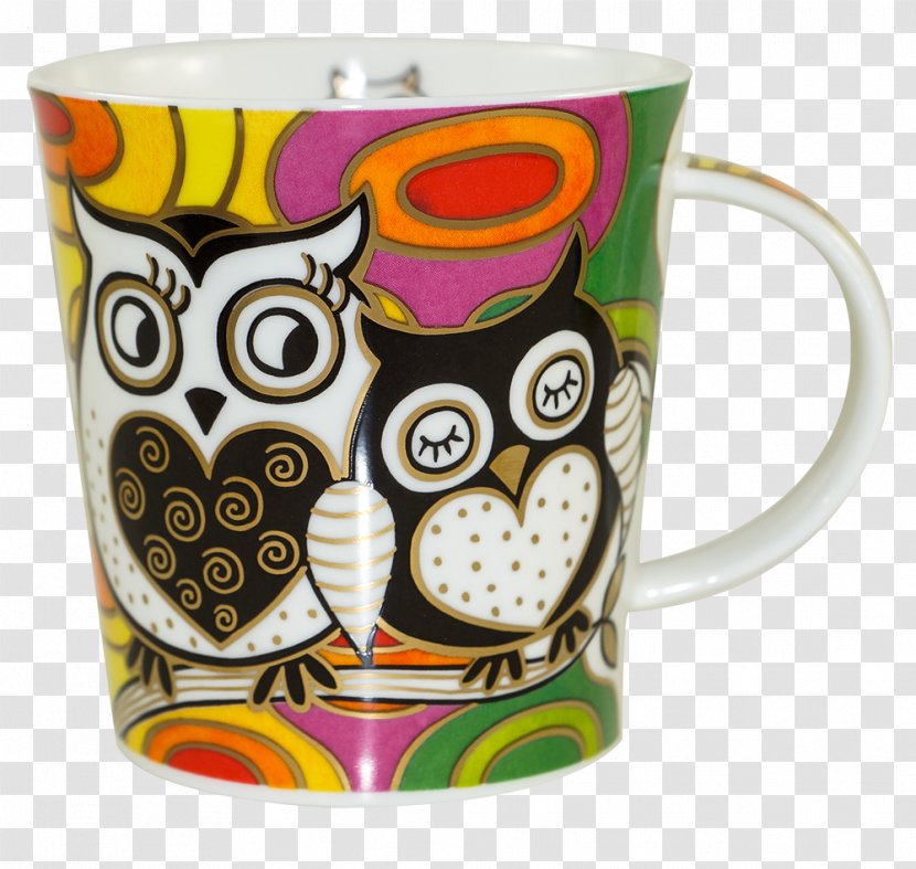 Coffee Cup Mug Owl Teacup Ceramic - Allegro Transparent PNG