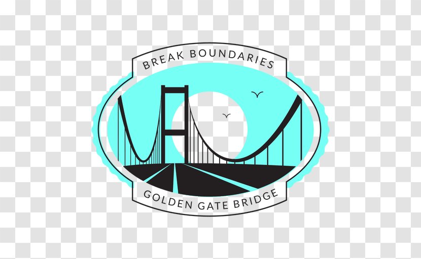 Golden Gate Bridge Logo Transparent PNG