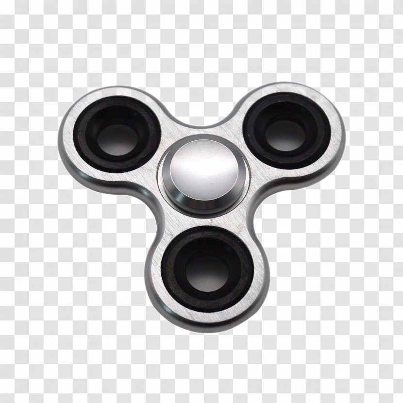 Fidget Spinner Chrome Plating Stress Metal Toy - De Transparent PNG