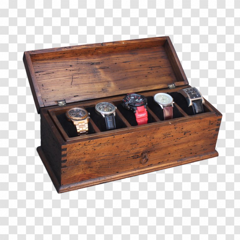 Box Drawer Wood Watch Display Case Transparent PNG