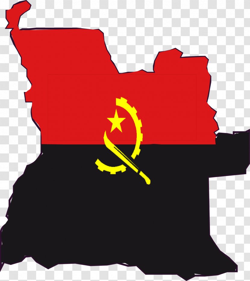Flag Of Angola Angolan War Independence Map Transparent PNG