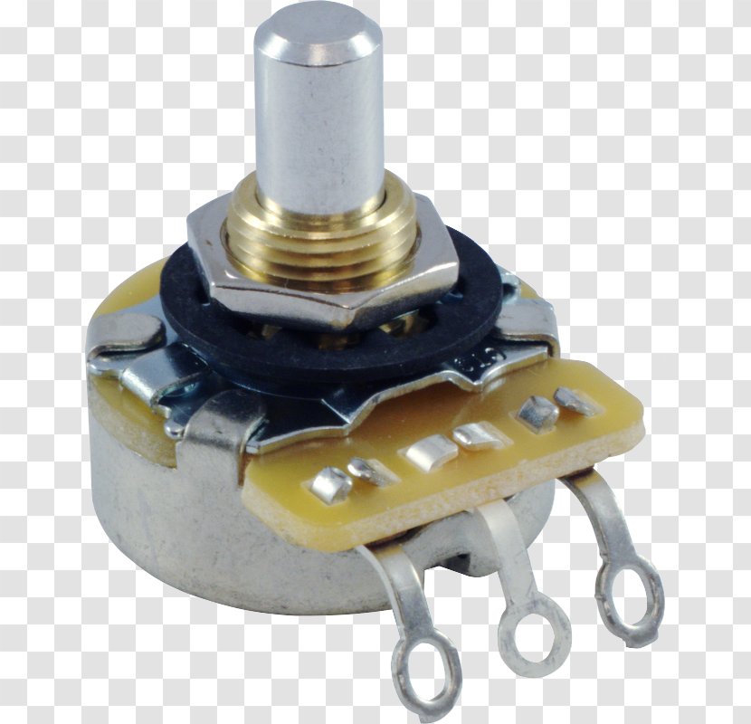 Potentiometer Shaft Amplifier Audio Electronics - Knurling - Power Transparent PNG