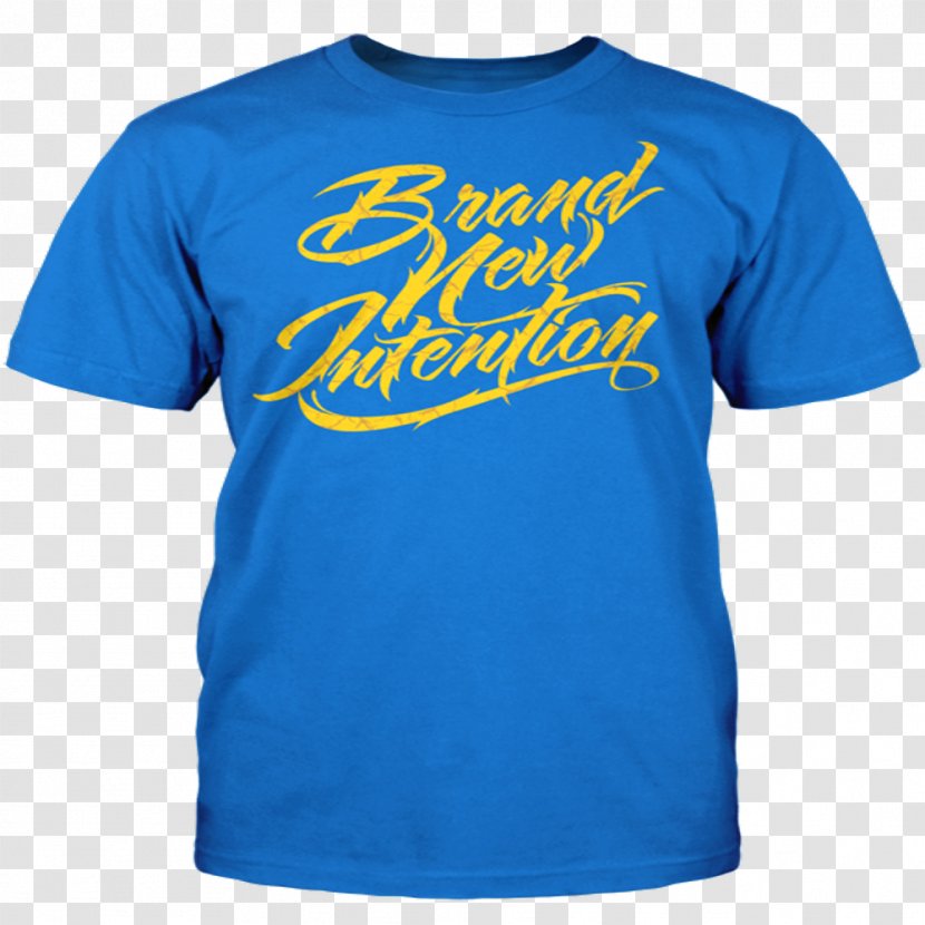 T-shirt Hoodie Sleeve Top - Cobalt Blue Transparent PNG