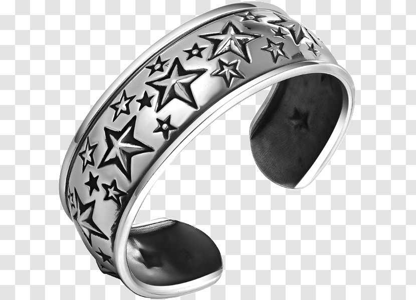 Bracelet Bangle Jewellery Sterling Silver - Luxury Goods Transparent PNG