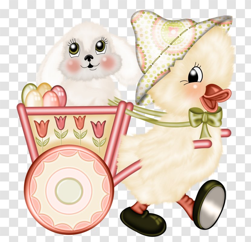 Easter Bunny Rabbit Clip Art - Food - Human Pull Painted Duckling Transparent PNG