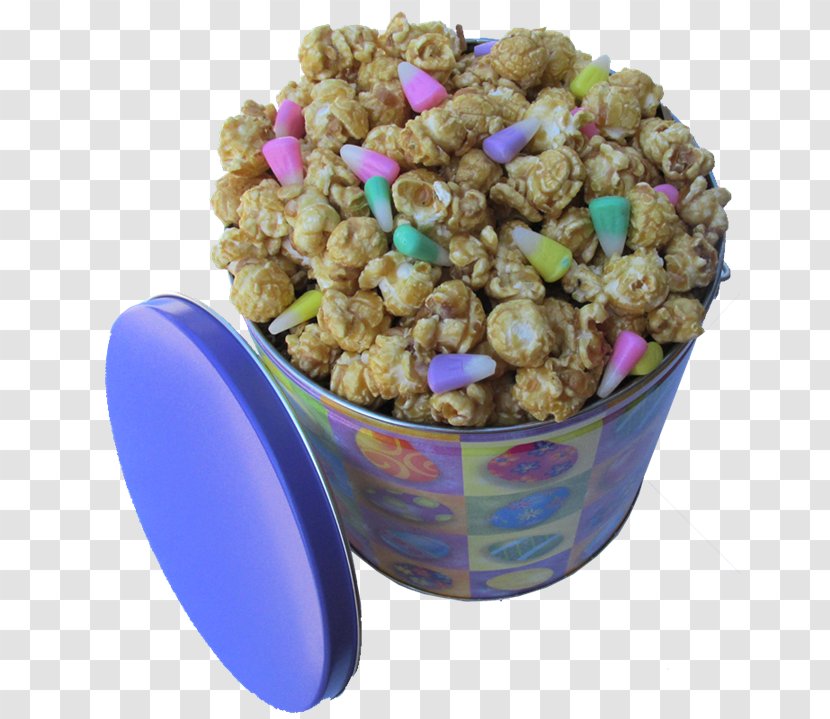 Popcorn Vegetarian Cuisine Praline Rock Candy Milk - Food - Caramel Transparent PNG