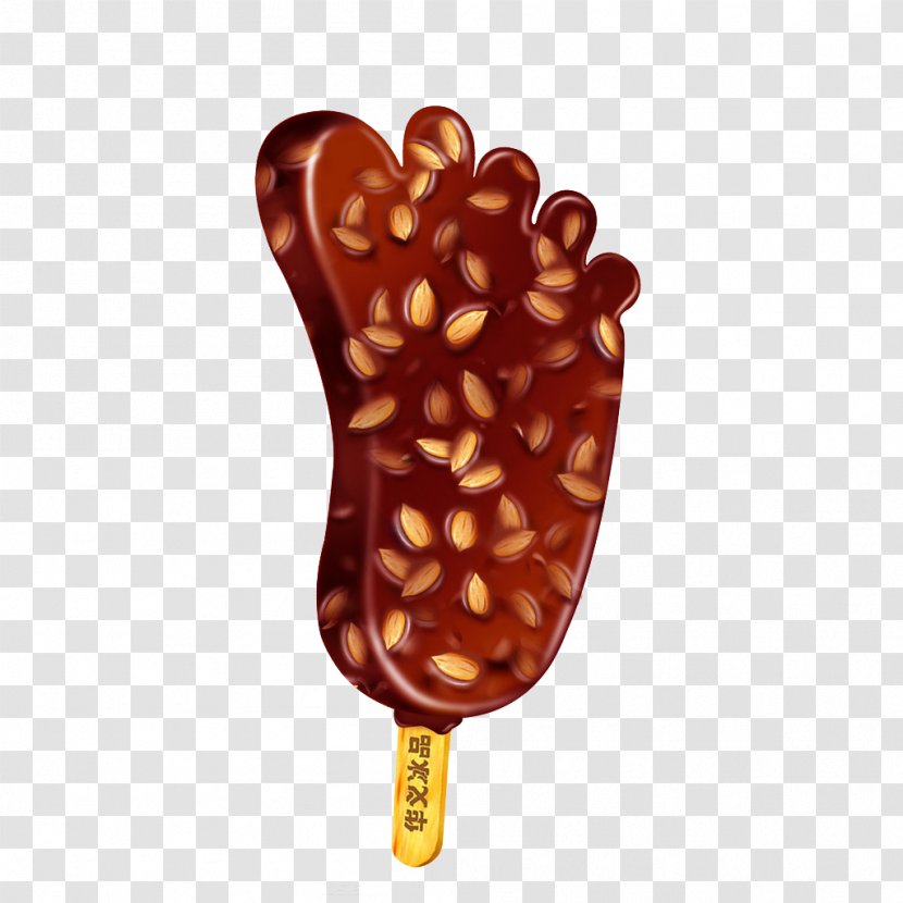 Chocolate Ice Cream Pop Brittle Milk - Crispy Transparent PNG