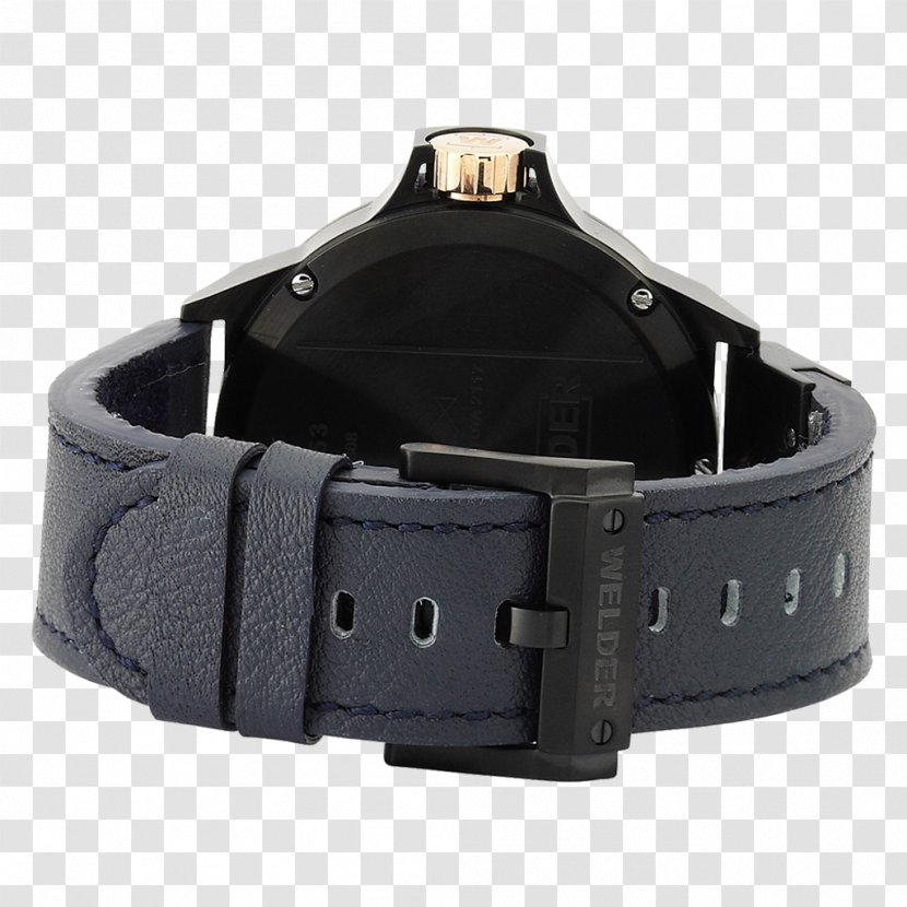 Watch Strap Leather Clock - Belt Buckle Transparent PNG