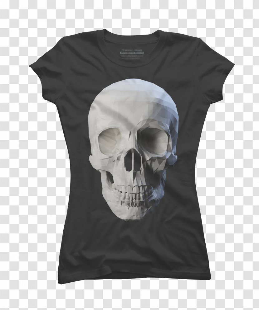 T-shirt Skull Sleeve - Jaw Transparent PNG