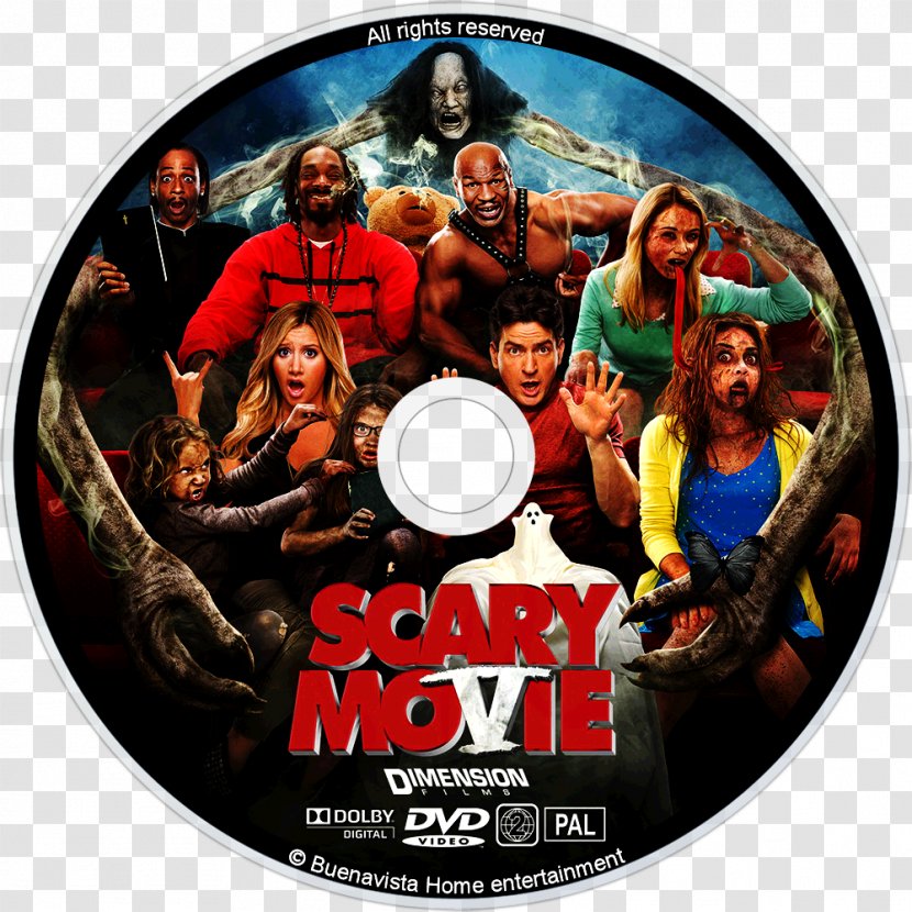 Blu-ray Disc Scary Movie Film DVD High-definition Television - Ashley Tisdale Transparent PNG